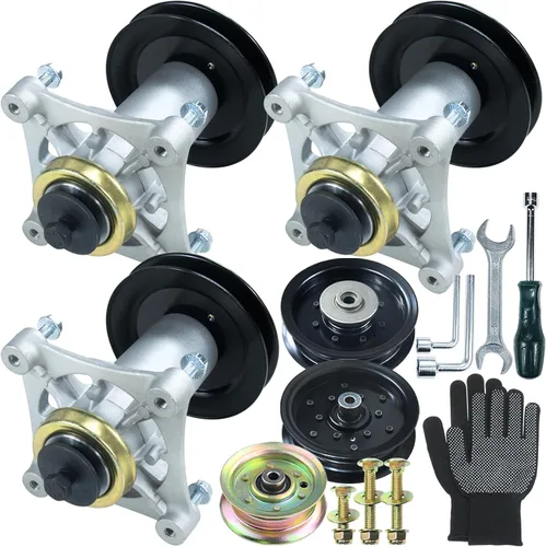 Vista 12 de Kit de montaje de husillo 587819701 previamente engrasado que reemplaza a Craftsman 187292 187281 192870 192872 Husqvarna 587125401 532187281
