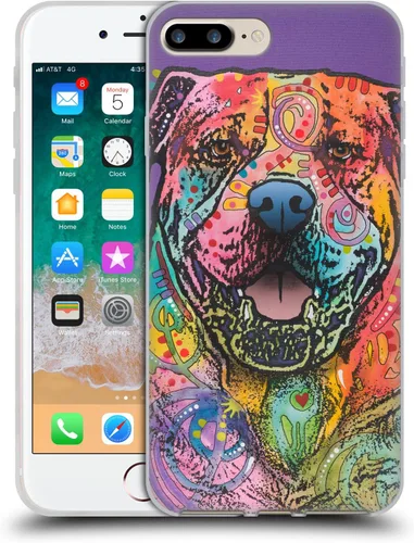 Vista 321 de Oficial Dean Russo perros 3 suave funda de Gel para Apple Iphone 7 Plus/8 Plus, Amy