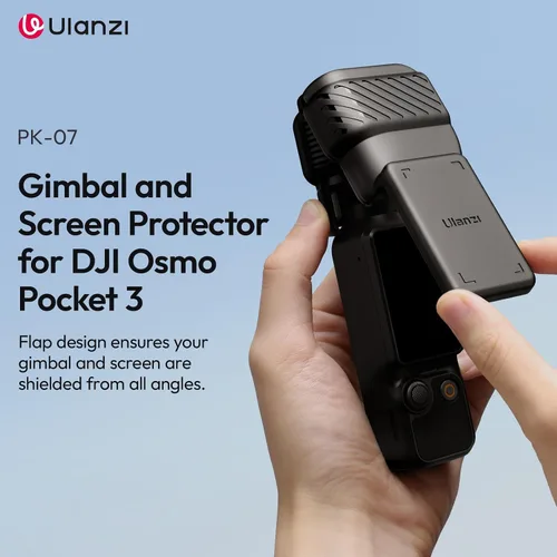 Vista 3 de ULANZI PK-07 Funda Protectora para Lente y Tapa Protectora para DJI Osmo Pocket 3/Xtra Muse, Accesorios de Funda Protectora, Funda para Gimbal
