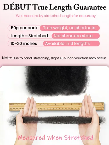 Vista 6 de Extensiones de cabello 100 % humano afro afro rizado a granel color castaño caoba a granel, 3 paquetes de 4.23 oz, extensiones de cabello rizado