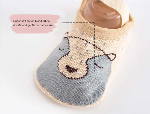 Vista 5 de Calcetines antideslizantes para bebés y niñas de 0 a 36 meses, 6 pares