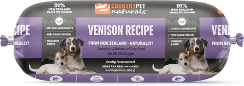 Vista 11 de Receta de carne de res y cordero: rollos de comida congelada prémium para perros de Nueva Zelanda, criados en pastos, de corral, pasteurizados