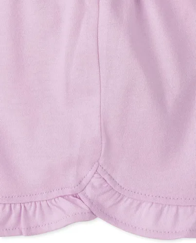 Vista 5 de The Children's Place Girls' 4 Pack Unisex Baby Basic Everyday, 100% Cotton, Shorts 4-Pack