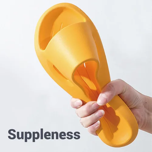 Vista 4 de Newbuty Zapatos de ducha para hombre, sandalias de baño antideslizantes para dormitorio universitario, artículos esenciales para la ducha, sandalias