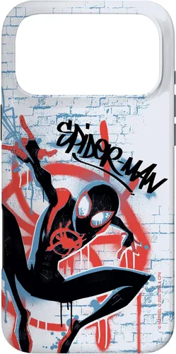 Vista 22 de Marvel Carcasa con graffiti de Spider-Man Into The Spider-Verse para iPhone 17
