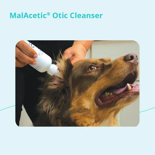 Vista 6 de Malacetic Limpiador ótico para perros y gatos, 8 fl oz