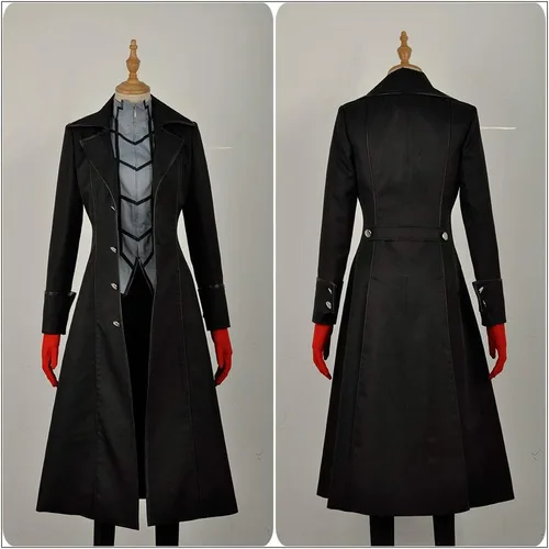 Vista 2 de Tai'an Liuzhen Building Joker Kurusu Akira Hero - Chaqueta de disfraz de cosplay para hombre, camisa y pantalones