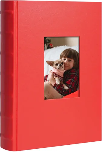 Vista 8 de Vienrose Álbum de fotos de 4 x 6 pulgadas, 300 fotos con cubierta de cuero, gran capacidad, libro de fotos deslizable para boda, bebé vacaciones