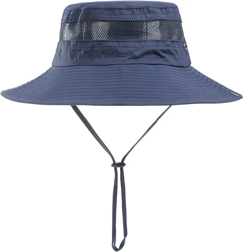 Vista 8 de Wide Sun Hat with UPF 50+ Breathable Protection for Beach Gardening Travel Women Men Beige