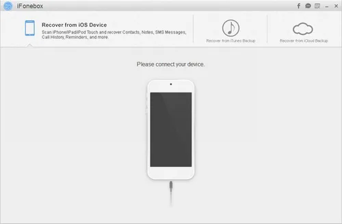 Vista 2 de iFonebox for Windows – Recover lost iPhone, iPad or iPod Touch Data [Download]