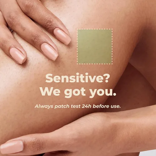 Vista 10 de Nad's Tiras de cera depilatoria para el cuerpo para mujeres en casa más 4 toallitas de aceite calmante, 24