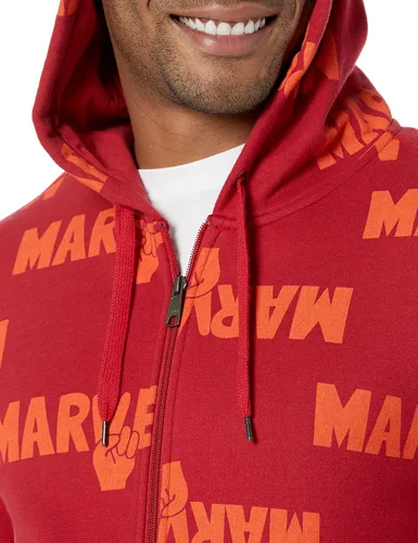 Vista 3 de Amazon Essentials Disney Marvel Star Wars Sudaderas con capucha de forro polar con cremallera completa para hombre - Colores descontinuados