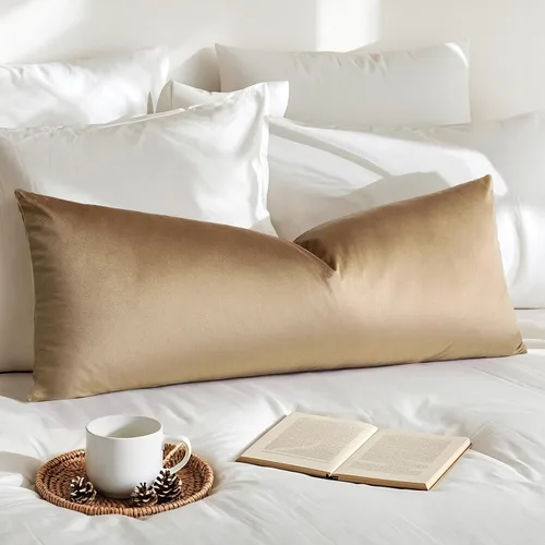 Vista 79 de Artscope Fundas de Almohada de Terciopelo de Lujo Fundas de Almohadas Cuadradas Decorativas Fundas de Cojines Suaves Sólidas para Sofá de Sala Sofá