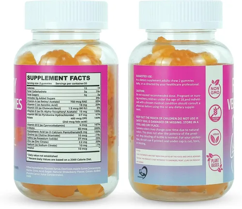Vista 7 de Gomitas de fertilidad para que las mujeres queden embarazadas rápidamente, gomitas de concepción de ácido fólico para aumentar la fertilidad