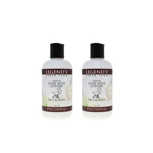 Vista 10 de Legend's Creek Farm Goat Milk Lotion - Loción corporal hidratante de leche de cabra para cuerpo, manos y cara, 9 onzas hidratantes corporales