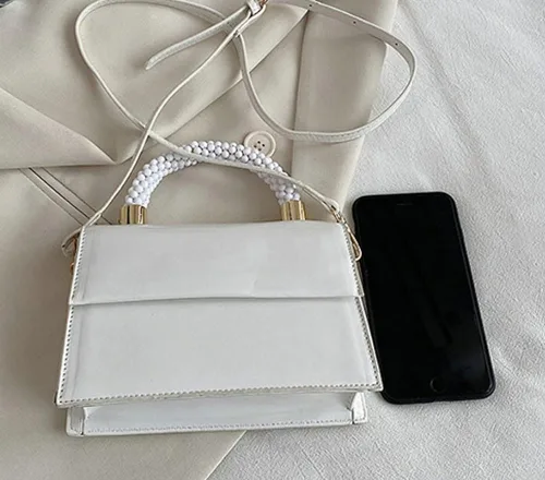 Vista 7 de Bolso Hobo brillante para mujer, estilo retro, de charol, bolso de hombro con cuentas de diseñador, bolsos de mano, bolso elegante para fiesta