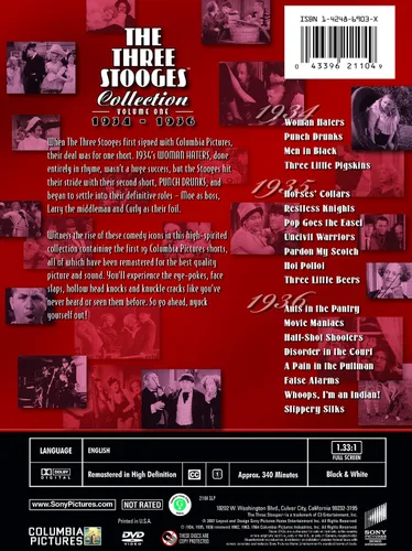 Vista 2 de The Three Stooges Collection, Vol. 1 1934-1936