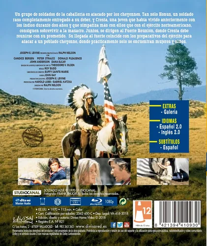 Vista 2 de Soldier Blue (Spanish Release) Soldado Azul