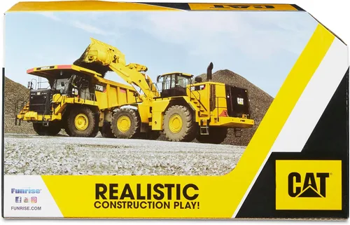Vista 7 de Cat - Camión de construcción tipo bulldozer de juguete con luces y sonidos