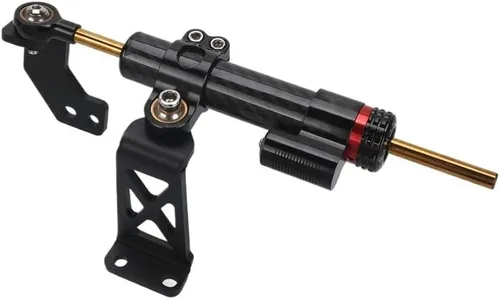 Vista 4 de Handlebar Steering Damper for PAN America 1250 S PA1250S Motorcycle Adjustable Stabilizer Steering Damper Mounting Bracket Support Kit PAN