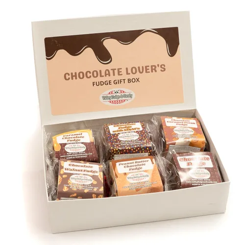 Vista 13 de Valley Fudge, caja de regalo para amantes del caramelo, dulce de azúcar artesanal fresco, mantequilla real, caramelo gourmet a granel, envuelto