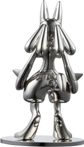 Vista 4 de Pokemon Centro Original Metal Figura Cool x Metal Lucario