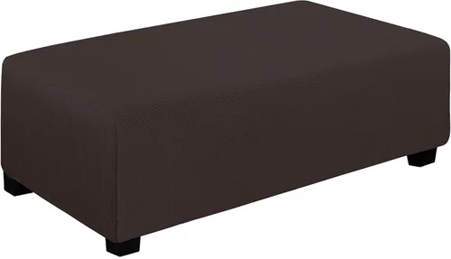 Vista 91 de Easy-Going Funda Elástica para Otomana Taburete de Almacenamiento Plegable Protector de Muebles Funda Rectangular Suave con Parte Inferior Elástica