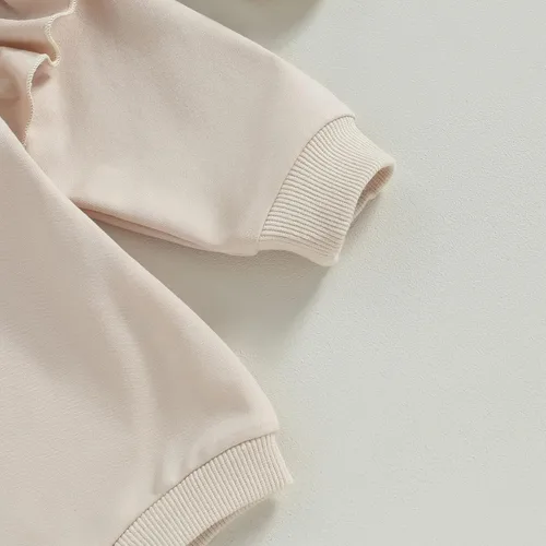 Vista 7 de MERSARIPHY Mameluco de manga larga para bebé recién nacido, de gran tamaño, con burbujas, ropa neutra de otoño