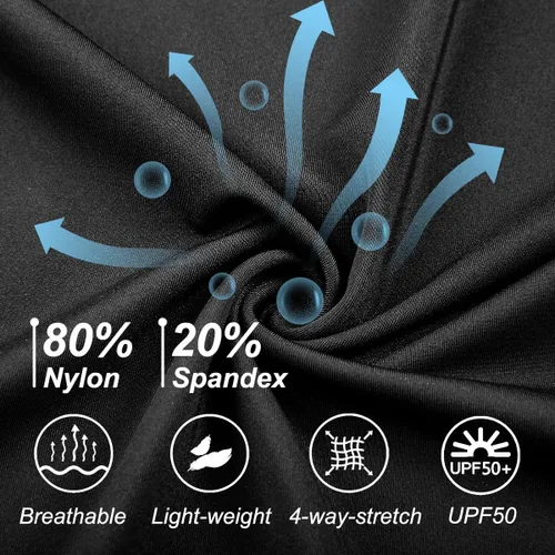 Vista 4 de DEVOROPA Pantalones cortos de compresión para niñas de 5 pulgadas de elastano, elásticos, para gimnasia, yoga, danza, pantalones cortos