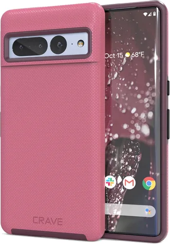 Vista 23 de Crave Dual Guard para Google Pixel 6 Pro, funda de doble capa de protección contra golpes para Google Pixel 6 Pro - Aguamarina