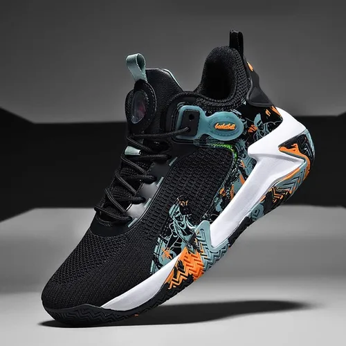 Vista 4 de Zapatos de primavera para hombre, zapatos para correr, zapatos deportivos, zapatos de baloncesto, zapatos para exteriores, zapatos de entrenamiento