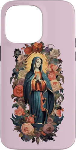 Vista 21 de Funda para iPhone 16 Nuestra Señora de Guadalupe Virgen María Virgen De Guadalupe