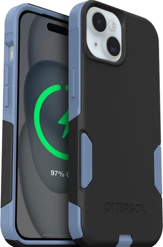 Vista 14 de OtterBox - Funda para iPhone 17e, 16e, 15, 14 y 13 serie Commuter, color negro, delgada y resistente, apta para bolsillo, con protección de puerto