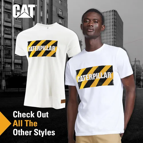 Vista 6 de Cat erpillar Foundation WW Site - Camiseta para hombre