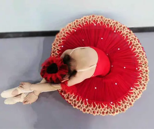 Vista 5 de womenbride Vestidos profesionales de ballet tutú para niñas y niñas