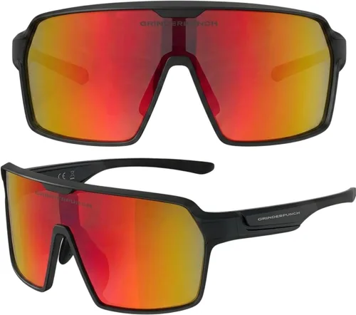 Vista 10 de grinderPUNCH Lentes de sol deportivos polarizados para hombres y mujeres, con protección UV, para béisbol, correr, ciclismo, esquí y pickleball