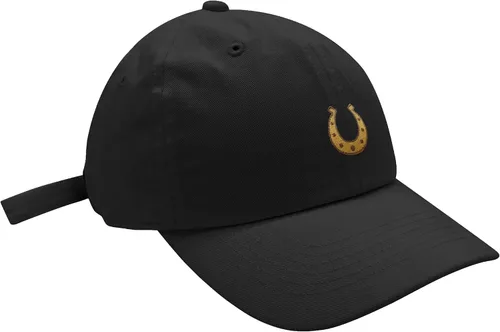 Vista 2 de JPAK Gorra de béisbol de herradura bordada de algodón para papá - Horse Cowboy