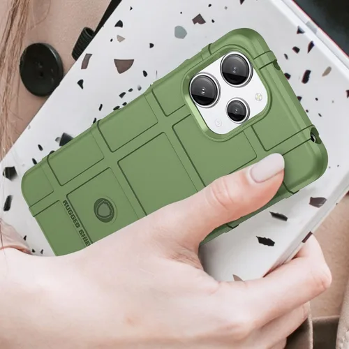 Vista 7 de Funda duradera de ajuste delgado para Redmi 12, funda protectora resistente para exteriores con protección de lente de cámara a prueba de golpes