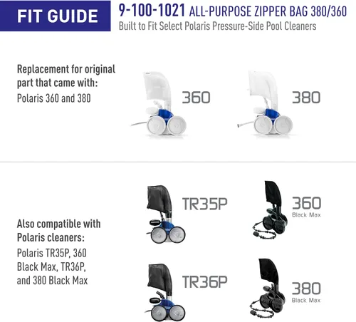 Vista 6 de Zodiac Polaris 360 380 - Bolsa multiusos