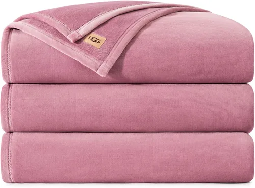 Vista 54 de UGG Coco - Manta acogedora para sofá y cama, 50 x 70 pulgadas, color negro (tinta)