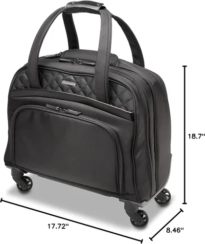 Vista 7 de Kensington Contour 2.0 Executive Balance - Spinner para laptop — 15.6 pulgadas (K60380WW), negro