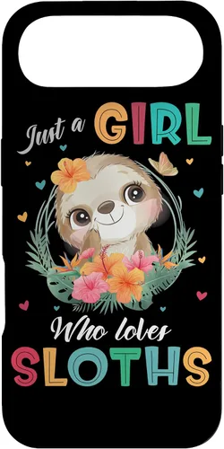 Vista 27 de Just a Girl Who Loves Sloths Case for iPhone 17