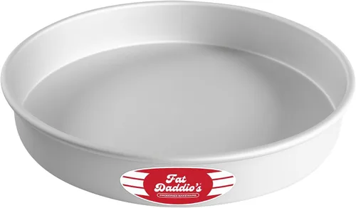 Vista 55 de Fat Daddio's Juego de moldes para pasteles redondos uniformes de aluminio anodizado de 4 niveles, profundidad de 2 pulgadas