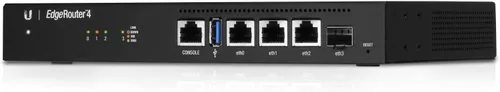 Vista 3 de Ubiquiti Networks Edgerouter 4 Ethernet Lan Negro enrutador