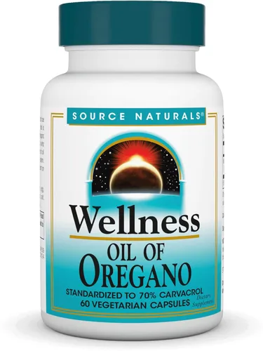 Vista 6 de Source Naturals Aceite Wellness de Orégano - Estandarizado al 70% de Carvacrol - 30 Cápsulas Vegetarianas