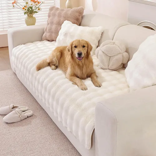 Vista 17 de OstepDecor Funda de sofá para perros, lavable, antideslizante, protector de Azul