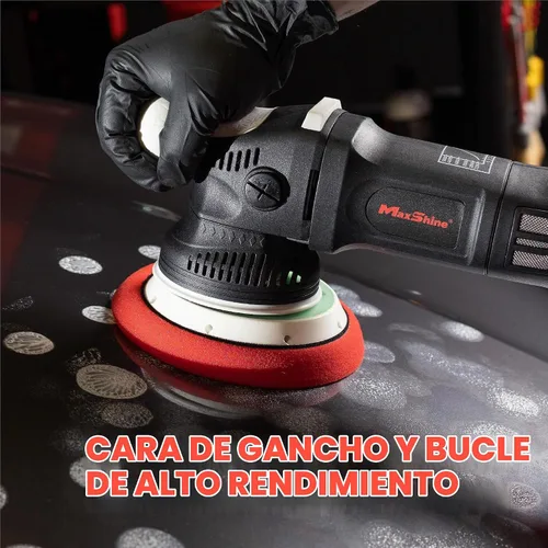 Vista 5 de Maxshine Placa de respaldo universal DA de 5 pulgadas Pro Series – Soporte de almohadilla de gancho y bucle, rosca de 5/16 pulgadas – Se adapta a