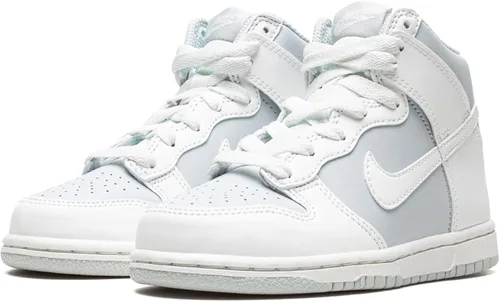 Vista 2 de Nike Preescolar Dunk High PS DD2314 107 Summit White Pure Platinum - Talla 13C, Summit White Pure Platinum