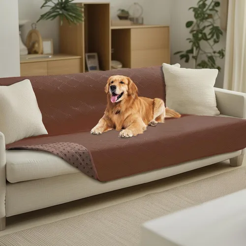 Vista 37 de Luciphia Funda de sofá 100% impermeable para perros, antideslizante, protector de sofá para mascotas, tapete para sofá, cachorro y gatos, con parte