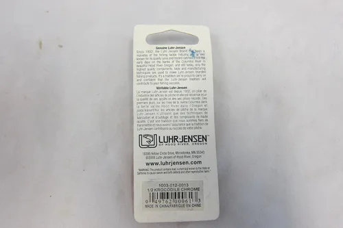 Vista 3 de Luhr Jensen 1/2 Krocodile (gancho trible) cromado